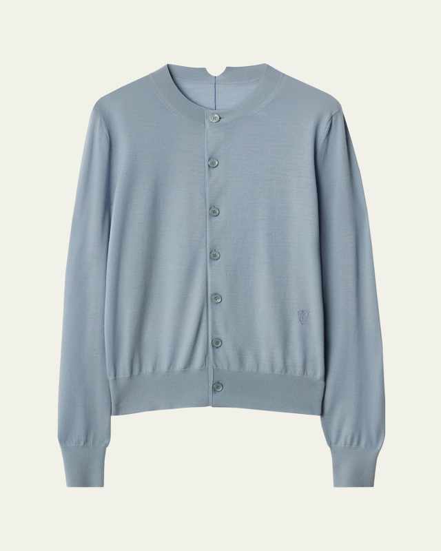 Long Sleeve Wool Cardigan